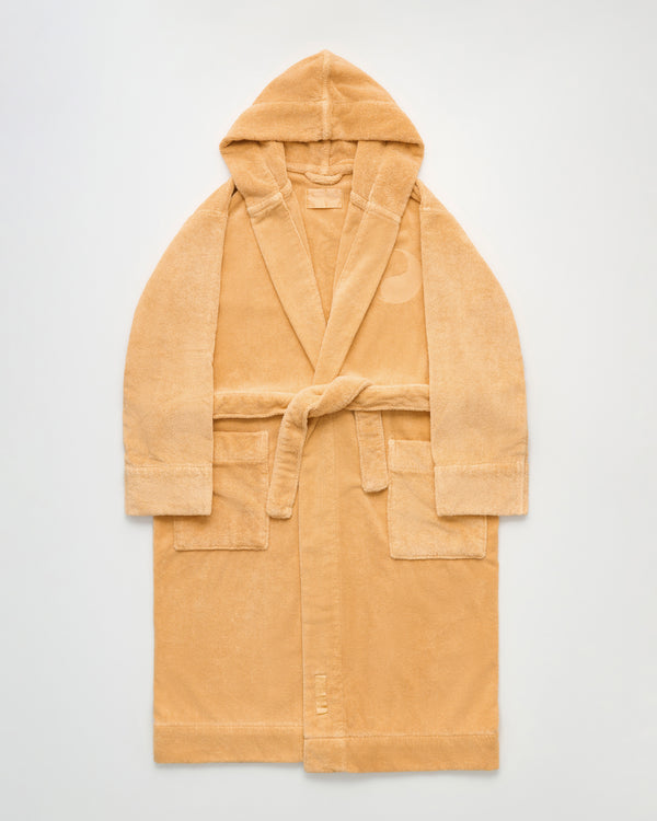 WS Gelato bathrobe | Natura orange terry