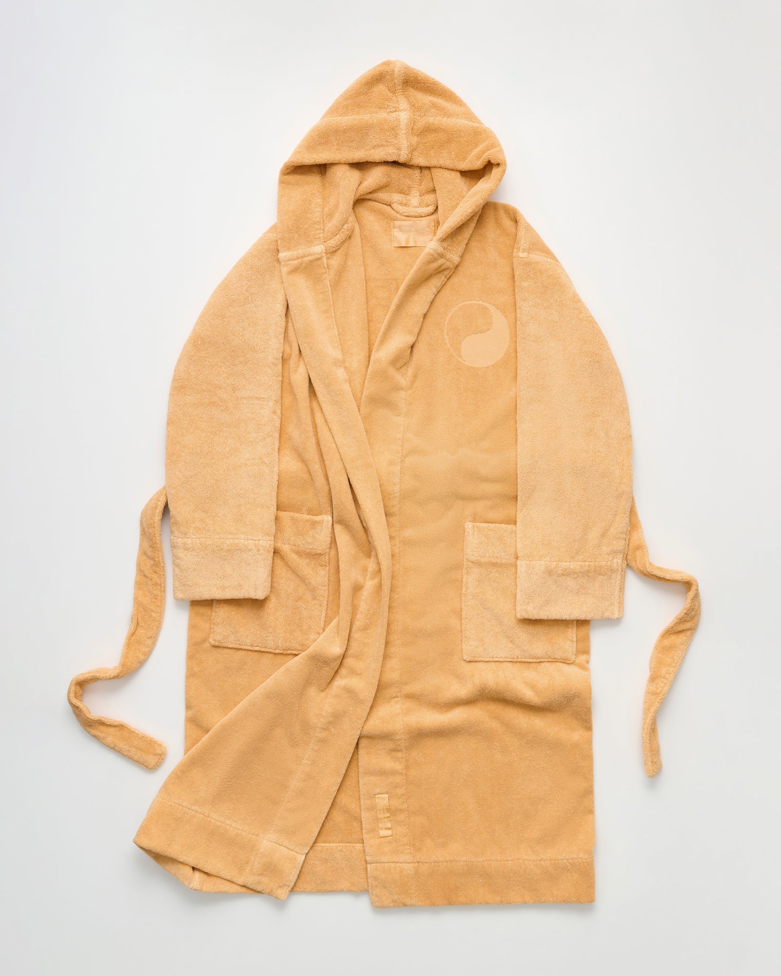 WS Gelato bathrobe | Natura orange terry