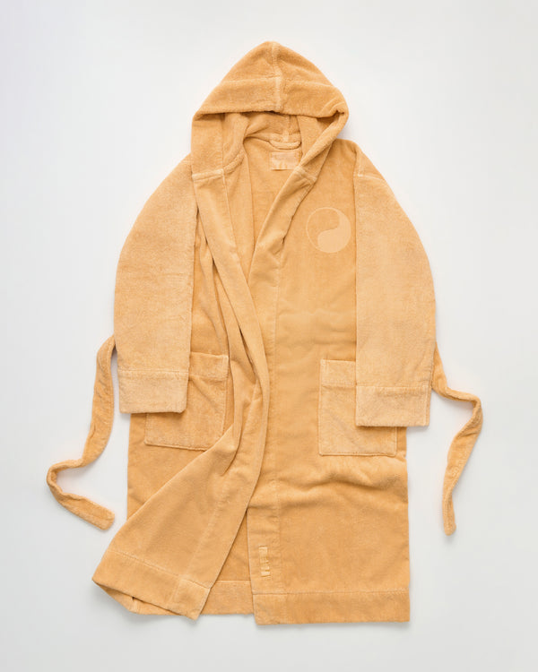 WS Gelato bathrobe | Natura orange terry