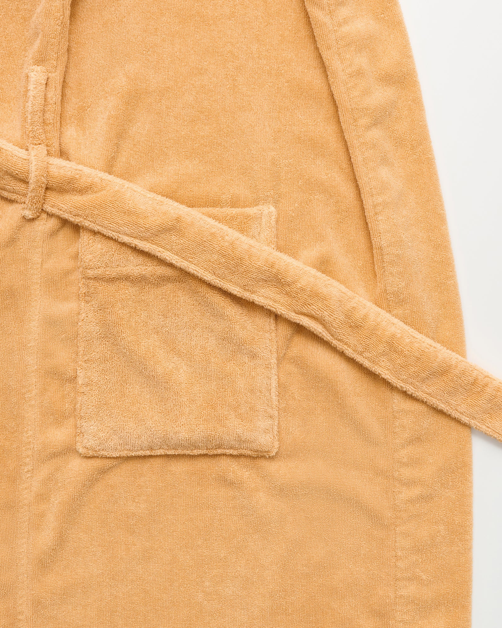 WS Gelato bathrobe | Natura orange terry