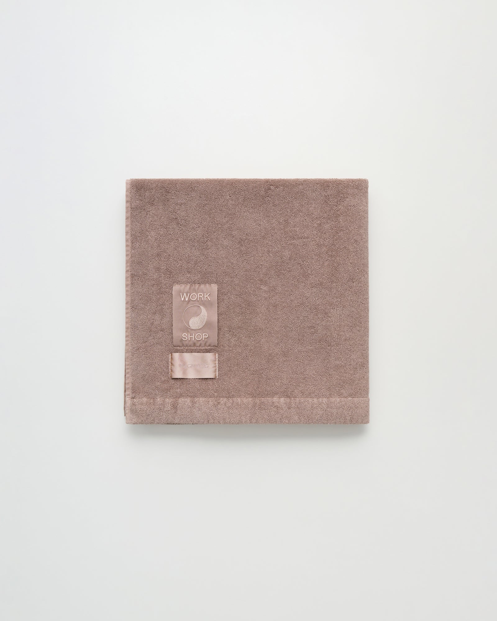 WS Gelato bath towel | Natura brown terry