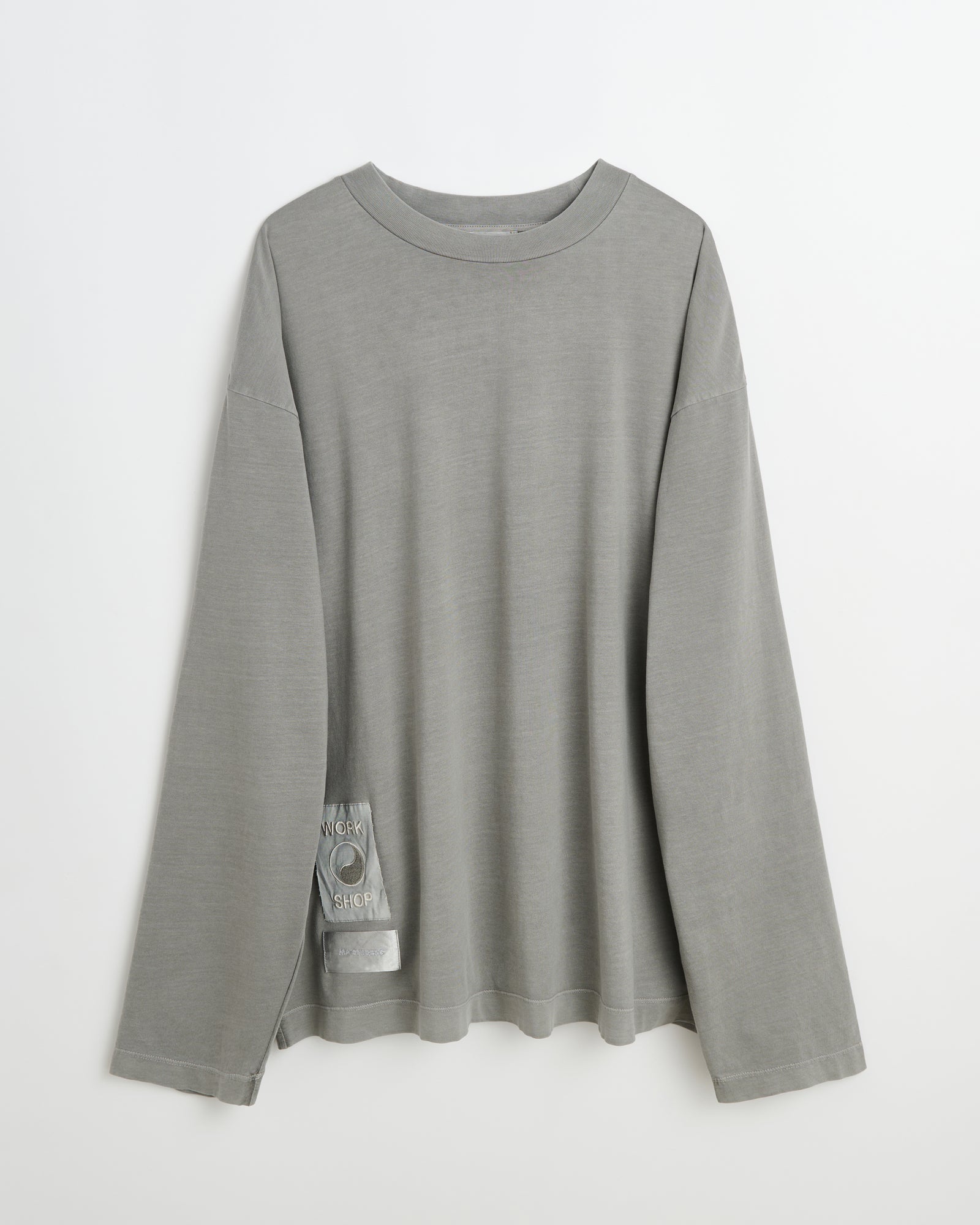 WS Full long sleeve t-shirt | Natura grey jersey