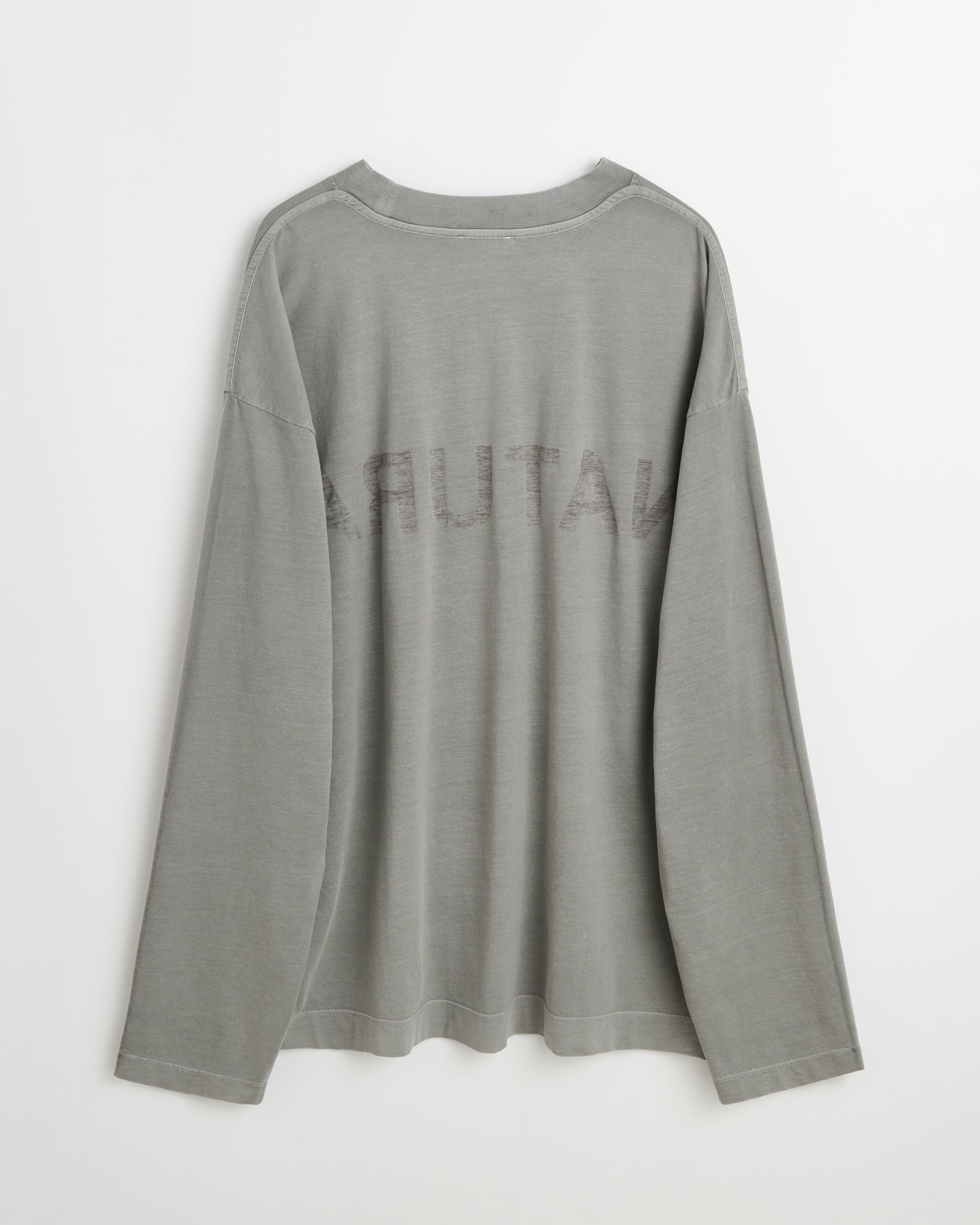 WS Full long sleeve t-shirt | Natura grey jersey