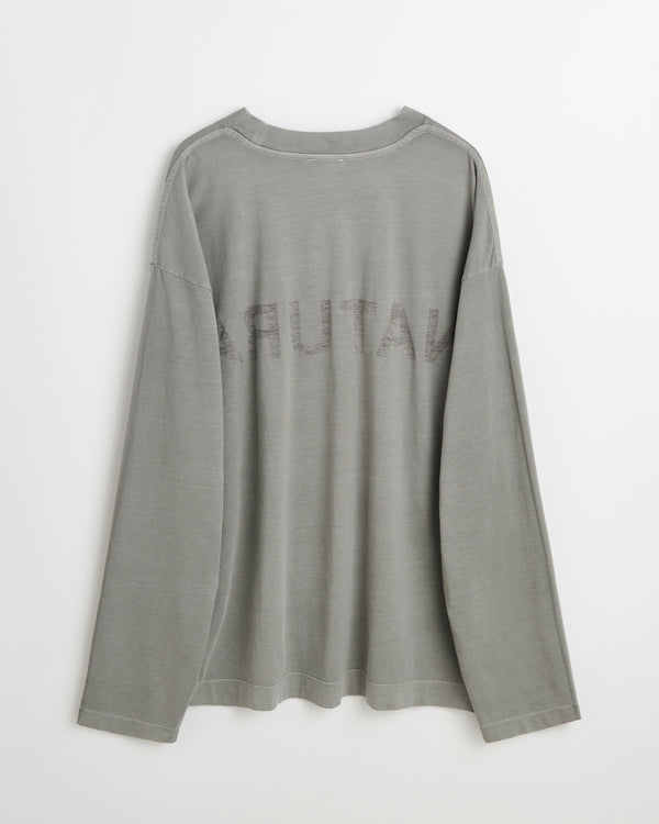 WS Full long sleeve t-shirt | Natura grey jersey