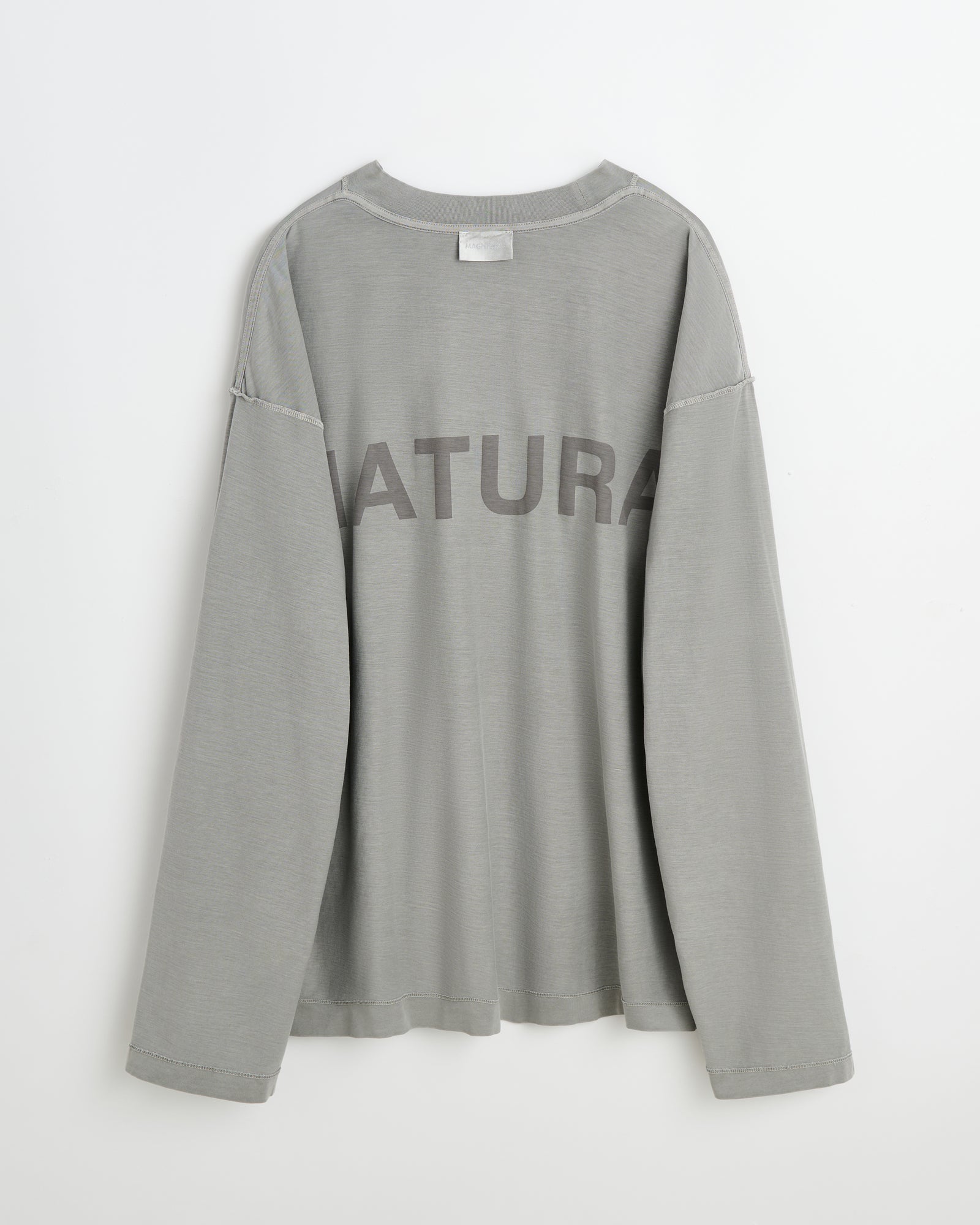 WS Full long sleeve t-shirt | Natura grey jersey
