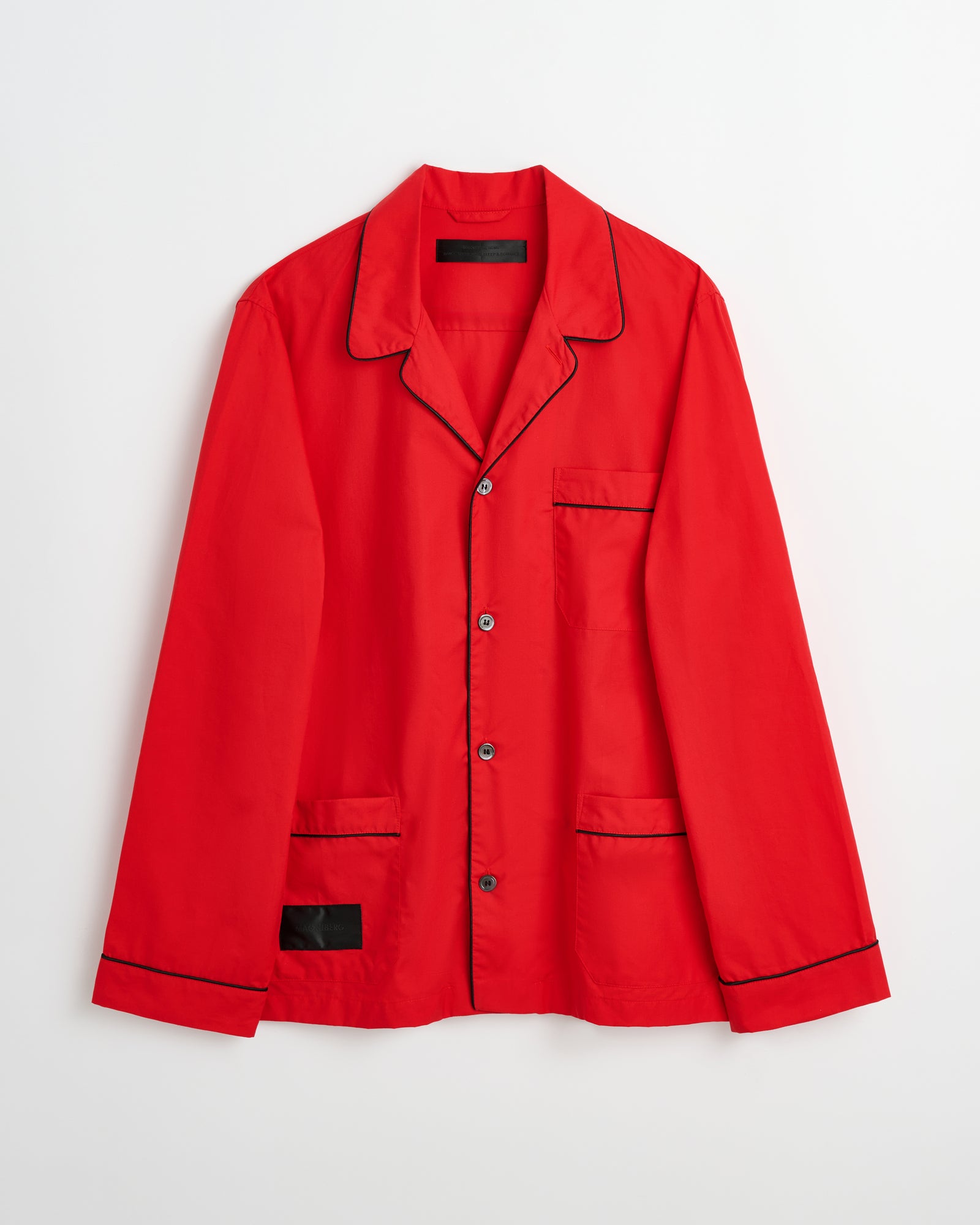 Dolce shirt | Petunia red Poplin