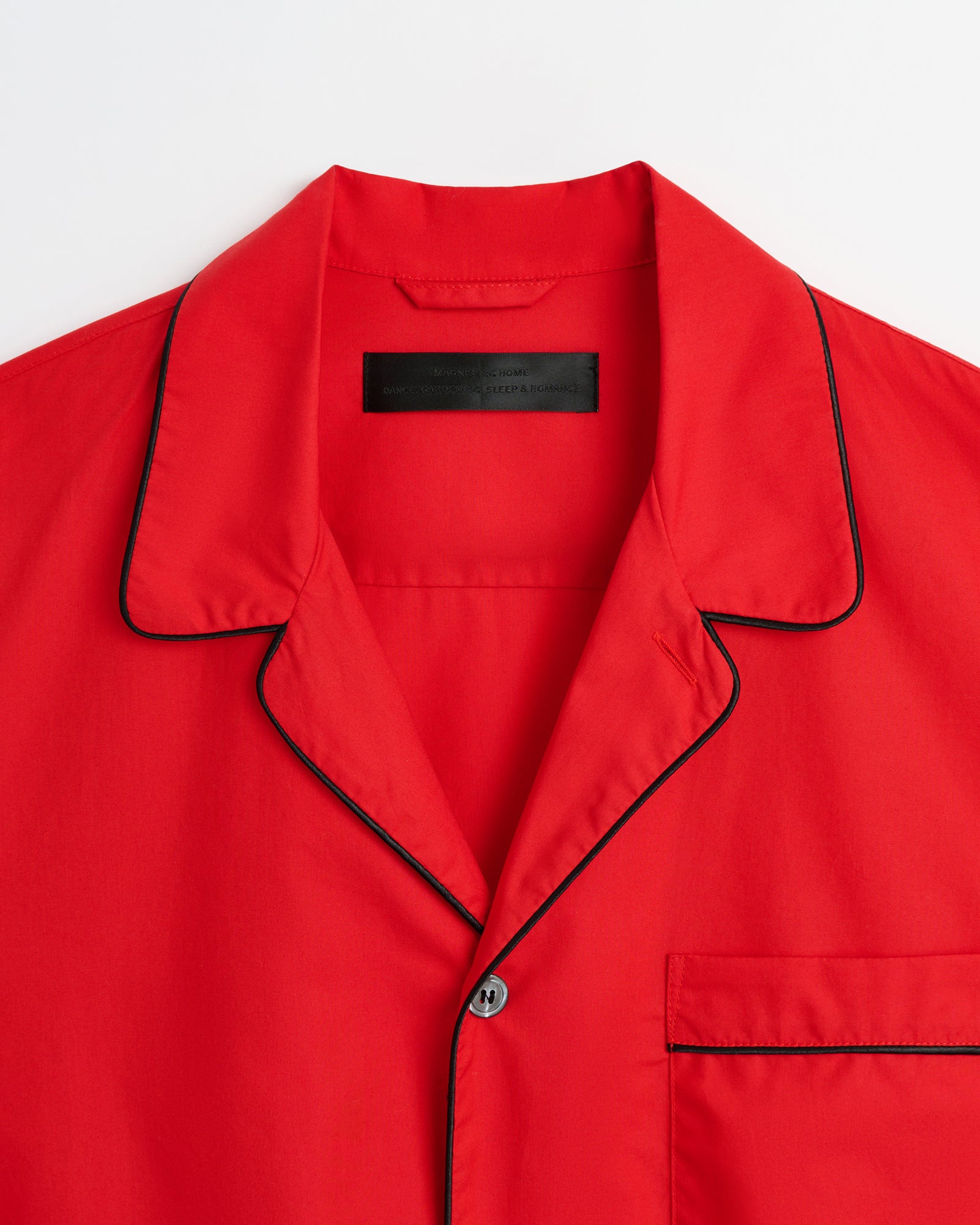 Dolce shirt | Petunia red Poplin