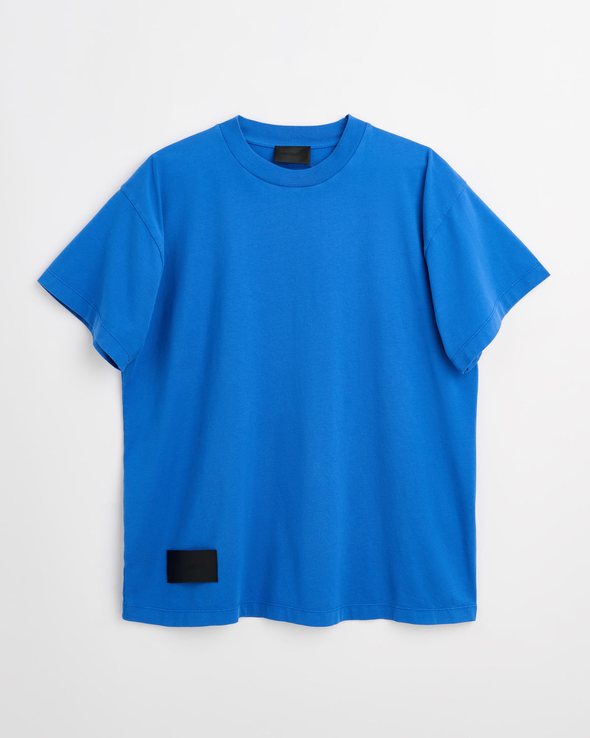 Body t-shirt | Washed bright blue jersey