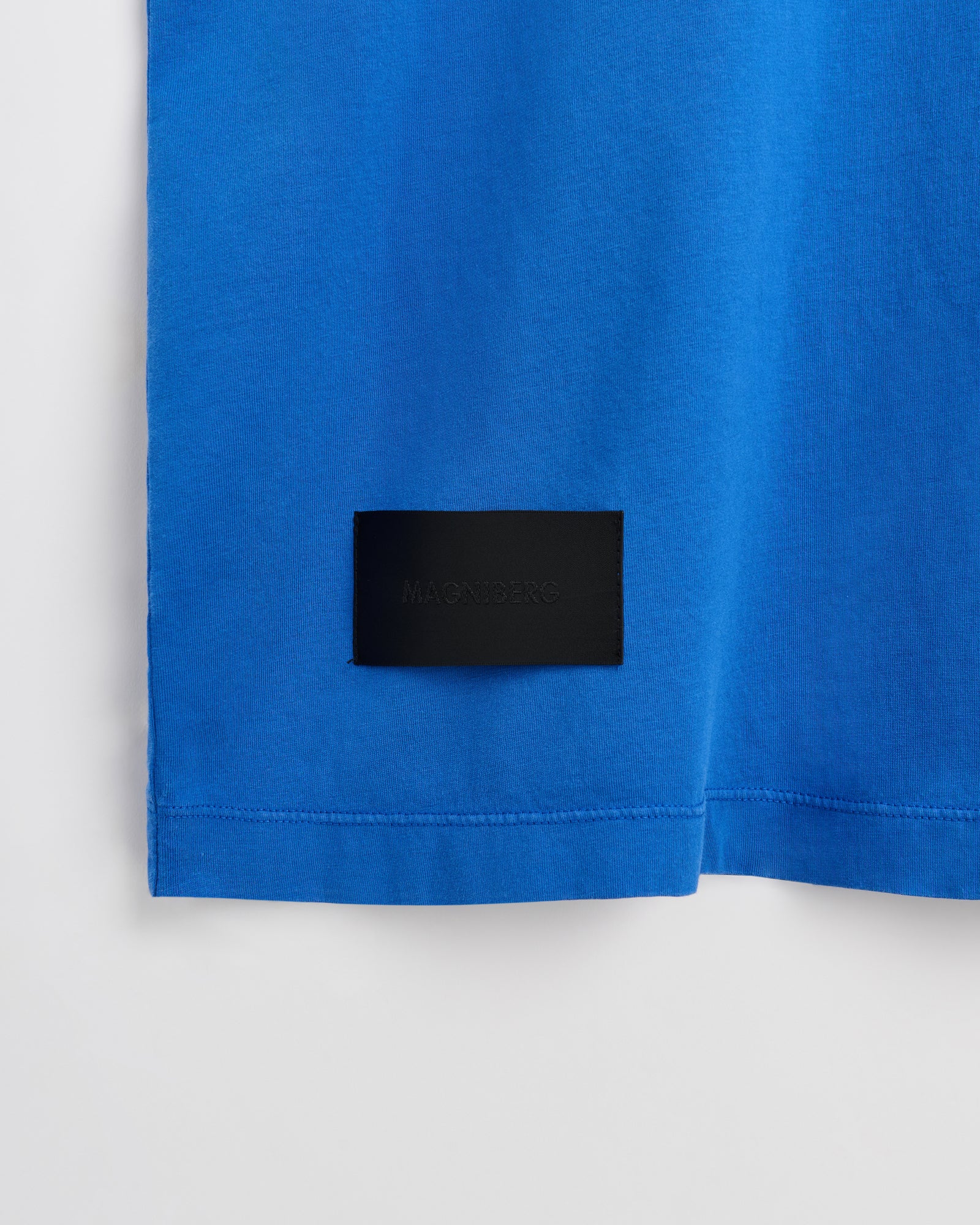 Body t-shirt | Washed bright blue jersey