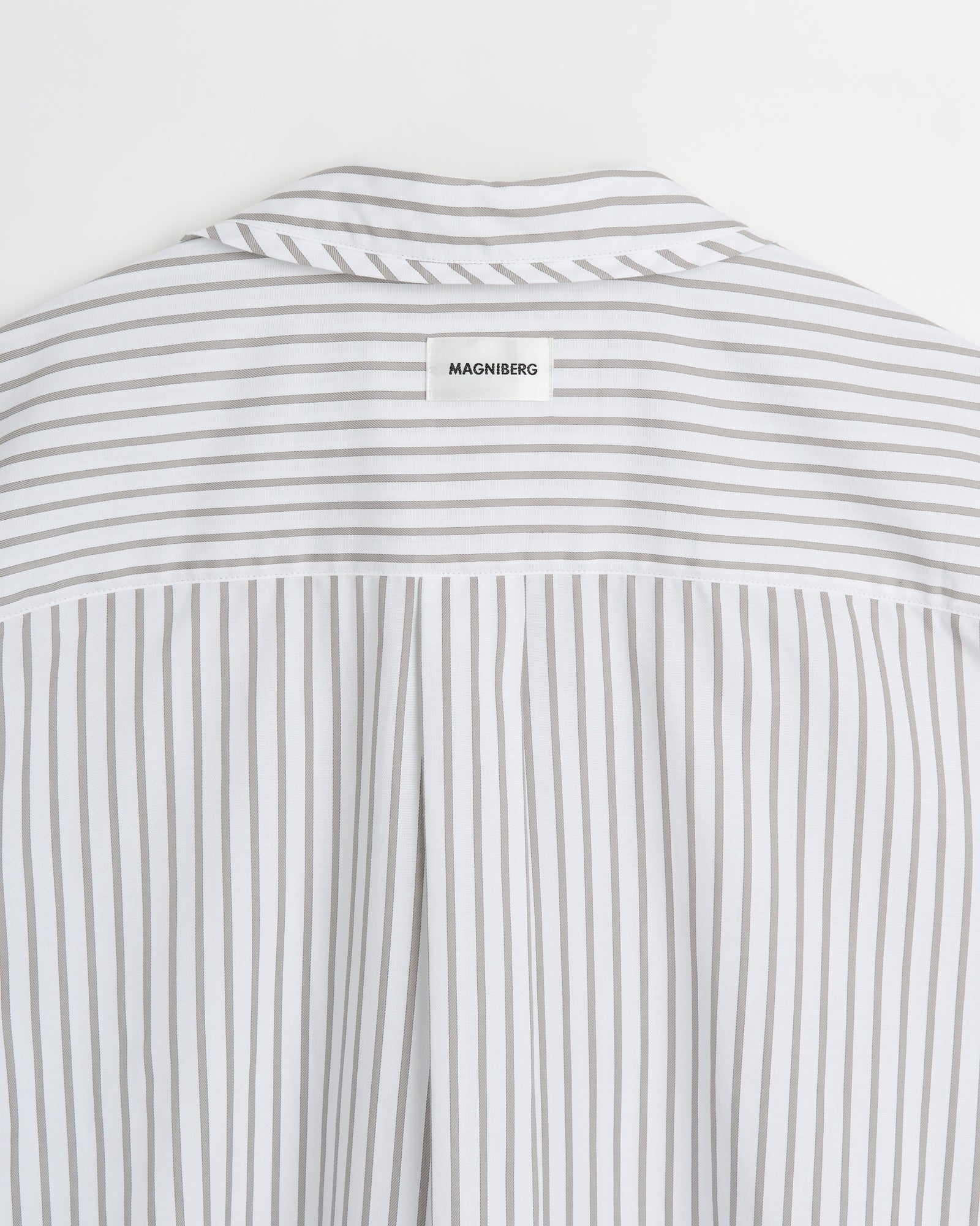 Club shirt | Stripe grey Oxford