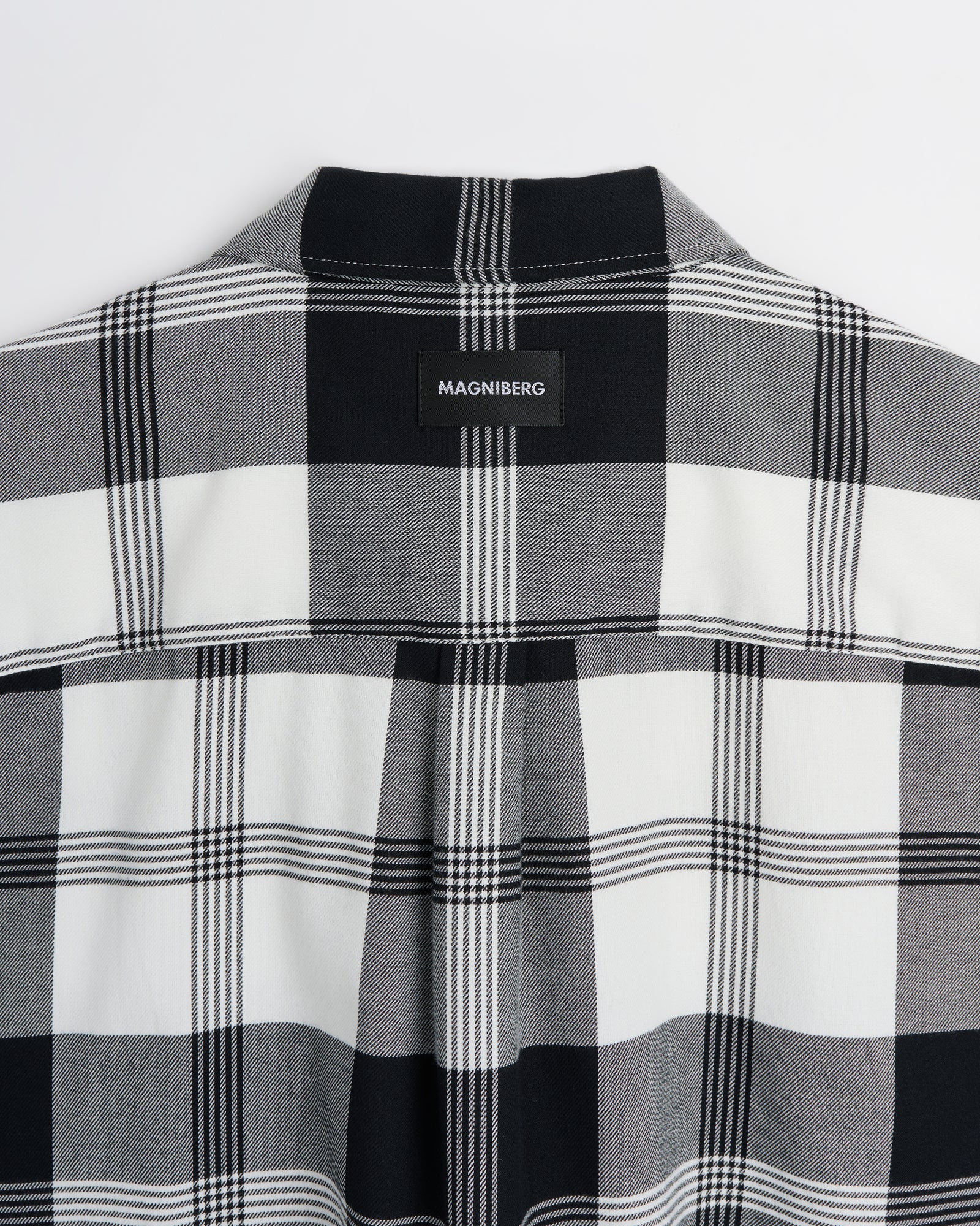 Day shirt | B&W big check Twill