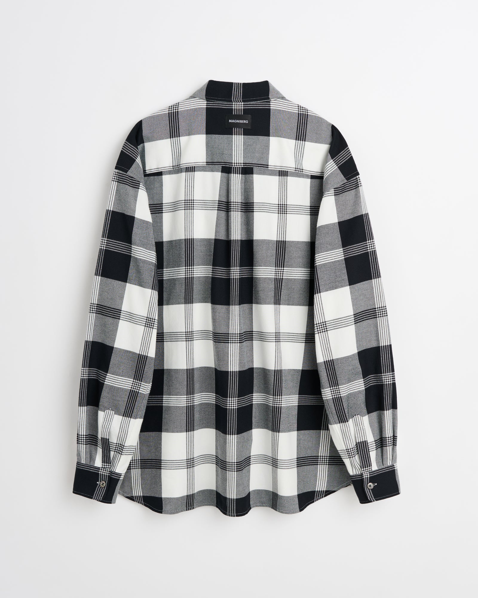 Day shirt | B&W big check Twill