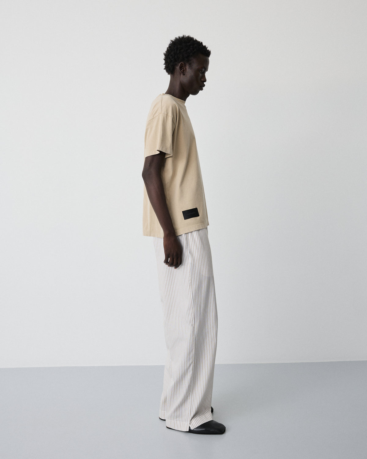 Body t-shirt | Washed sand jersey