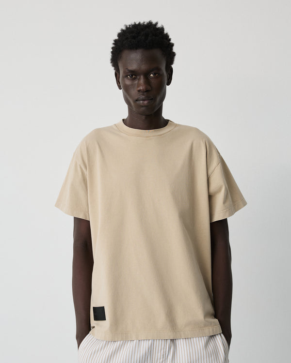 Body t-shirt | Washed sand jersey