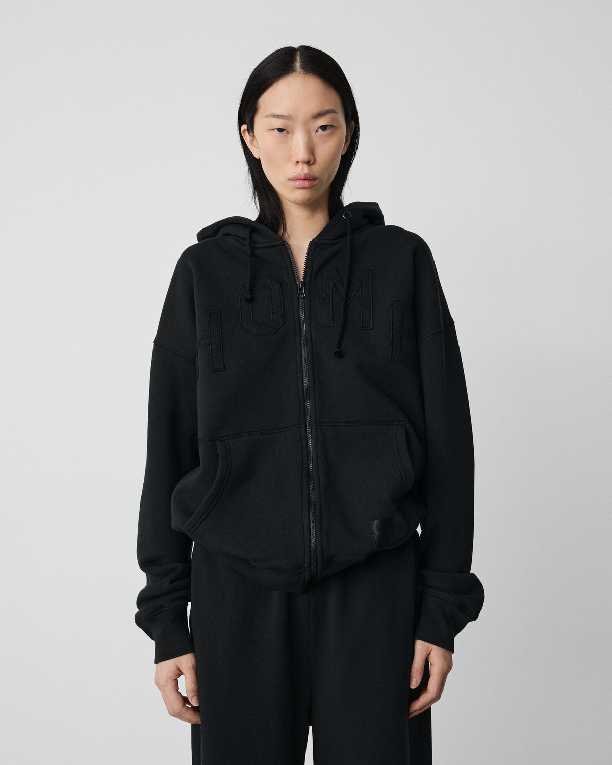 Buddy zip hoodie | Black Fleece