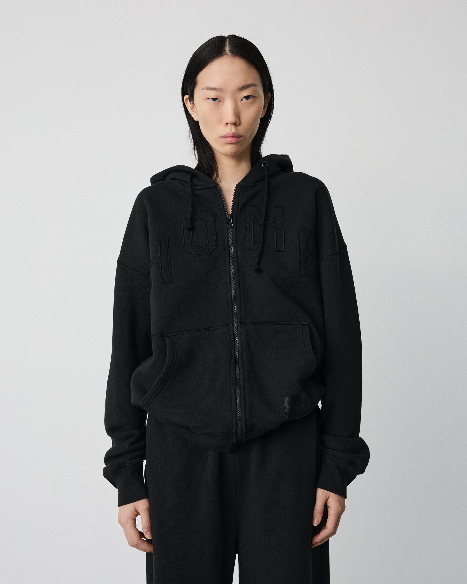 Buddy zip hoodie | Black Fleece