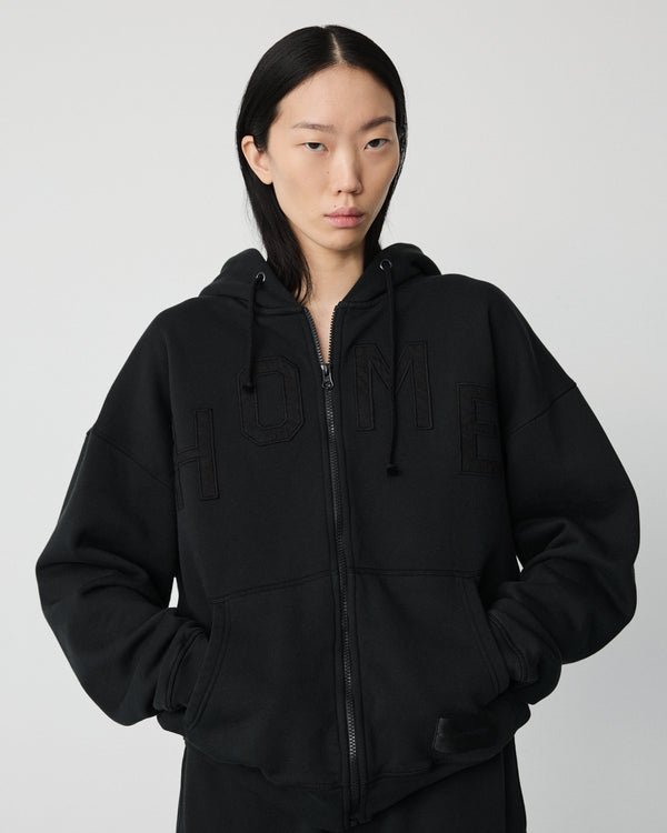 Buddy zip hoodie | Black Fleece