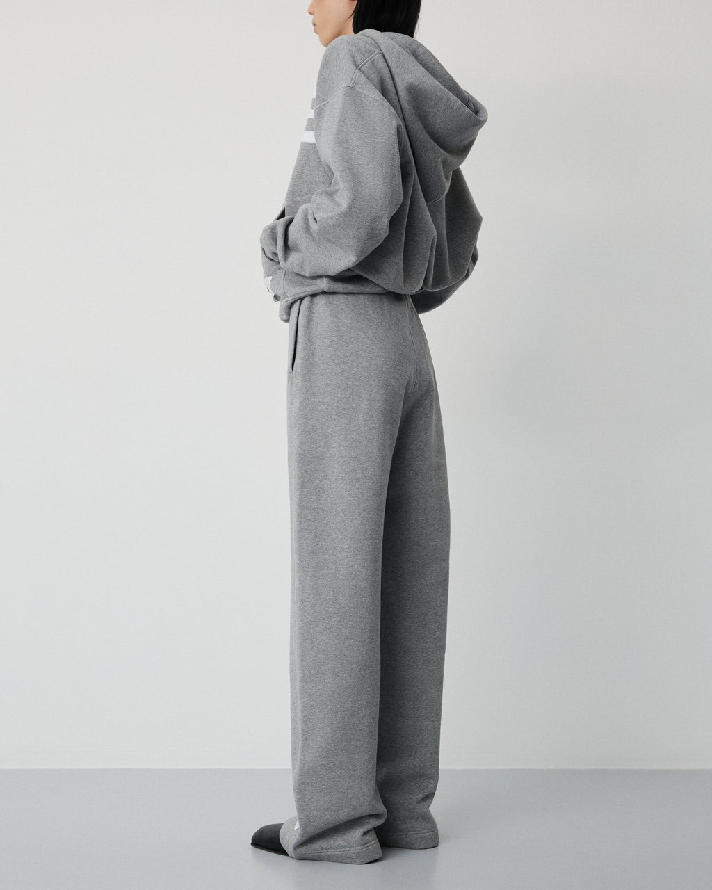 Buddy pants | Grey melange Fleece