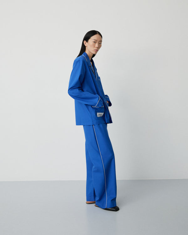 Dolce pants | Italian blue Poplin