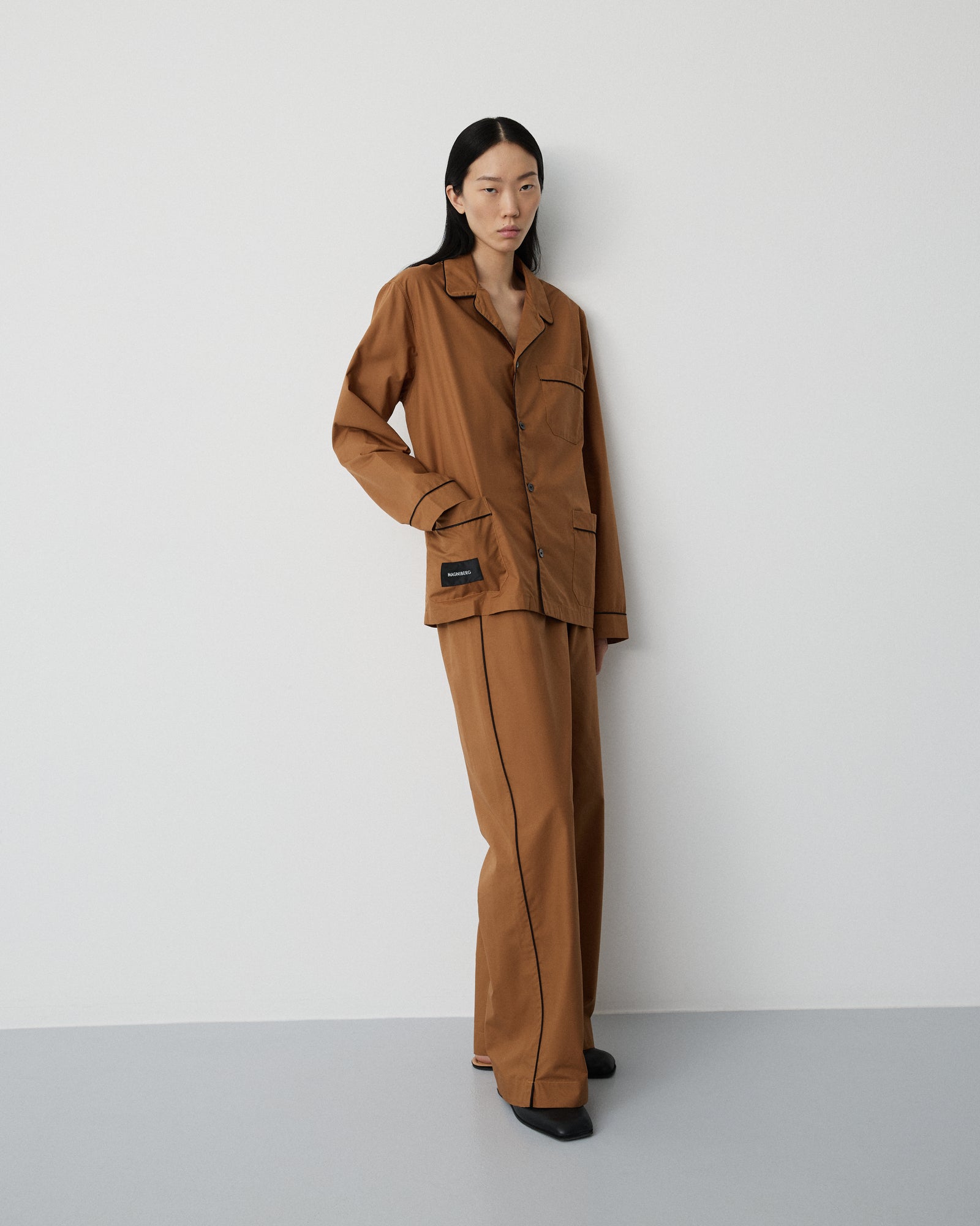Dolce pants | Nocciola beige Poplin