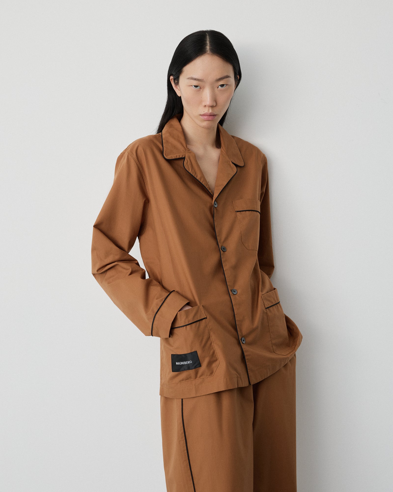 Dolce shirt | Nocciola beige Poplin