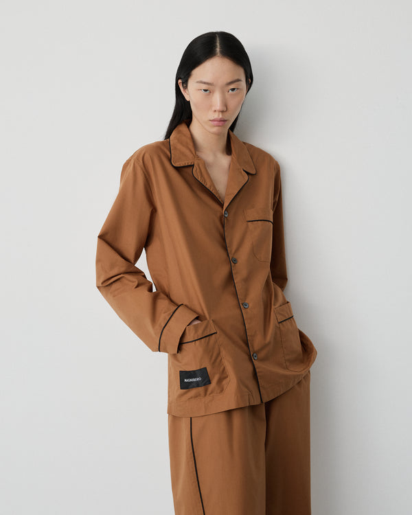 Dolce shirt | Nocciola beige Poplin