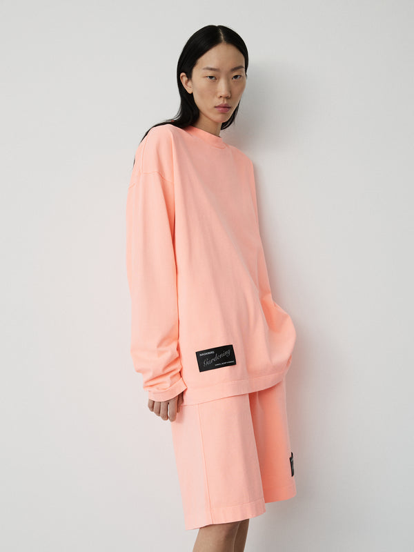 Glow shorts | Washed neon orange Jersey