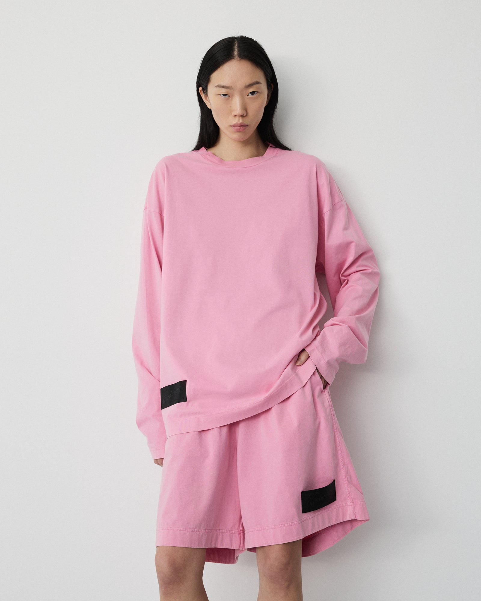 Glow shorts | Washed orchid pink Jersey