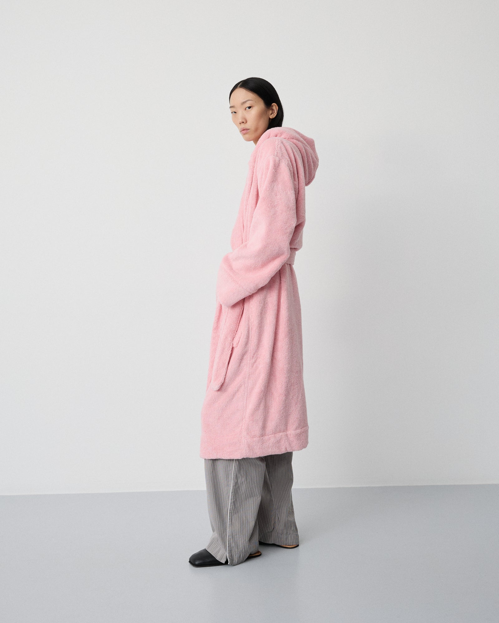 Gelato bathrobe | Fragola pink Terry