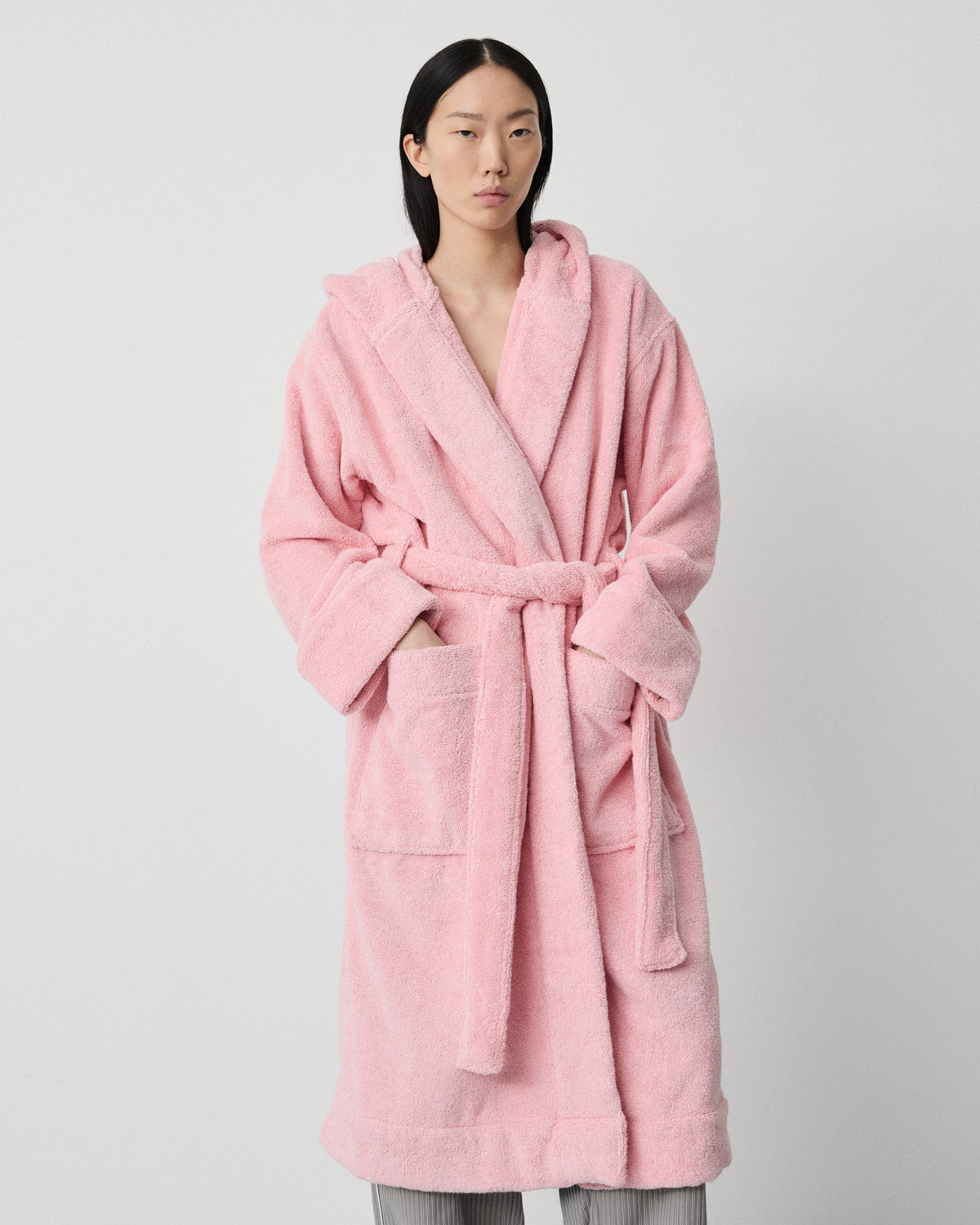Gelato bathrobe | Fragola pink Terry