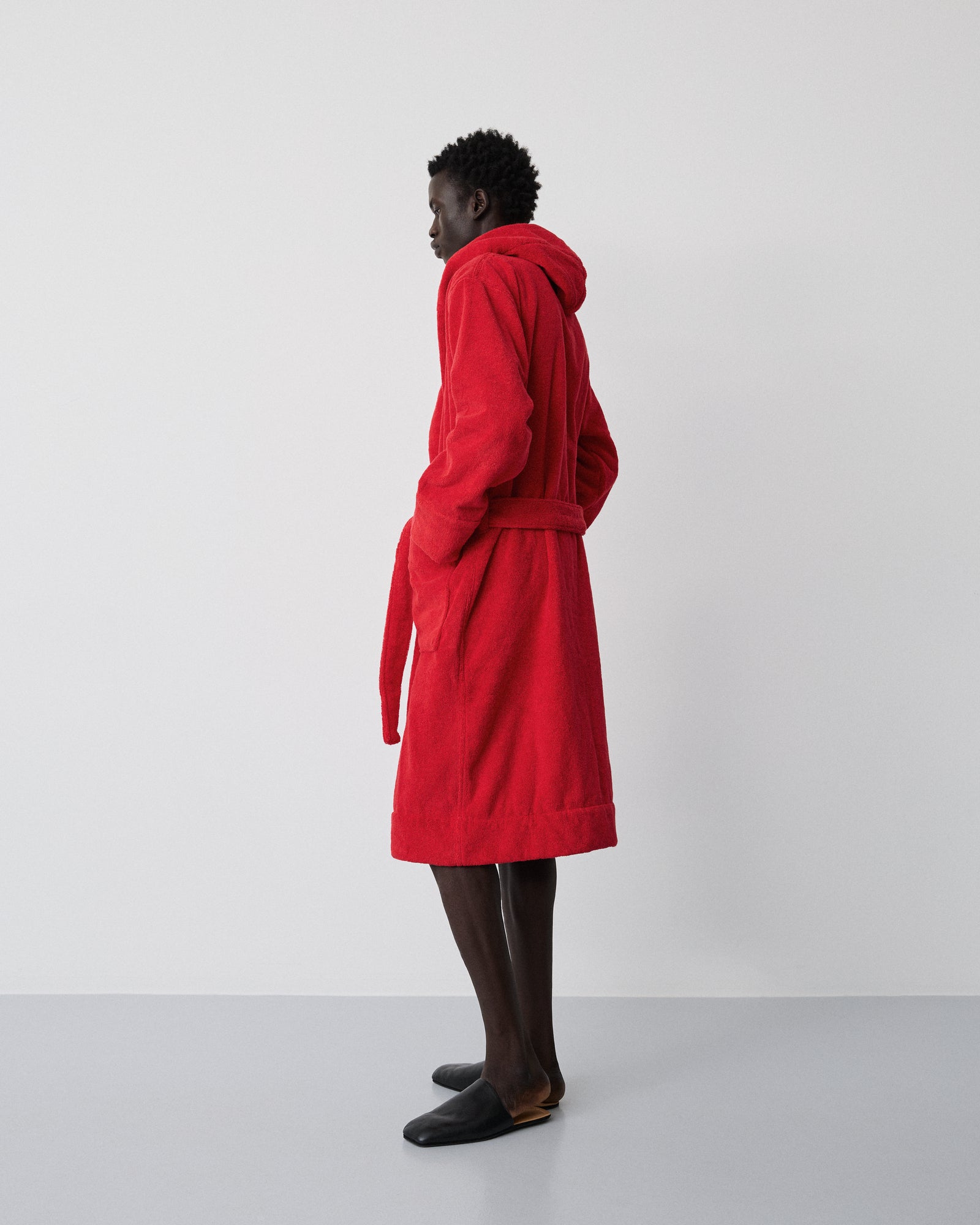 Gelato bathrobe | Goji red Terry