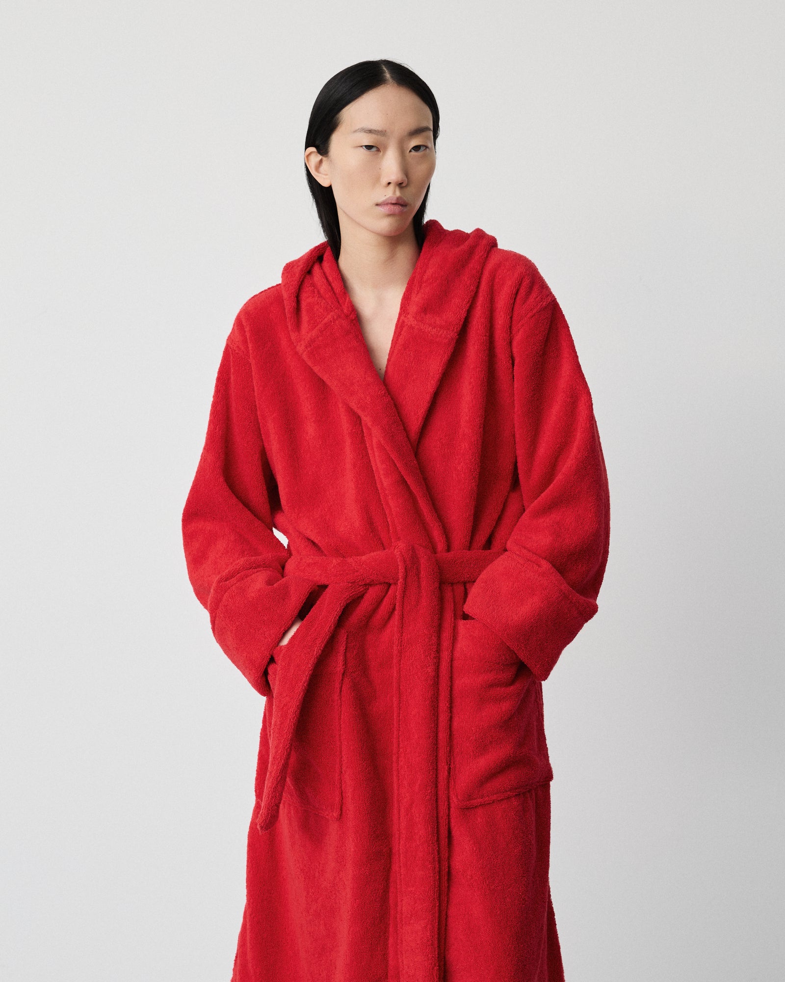 Gelato bathrobe | Goji red Terry