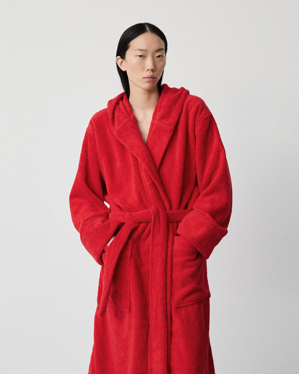 Gelato bathrobe | Goji red Terry