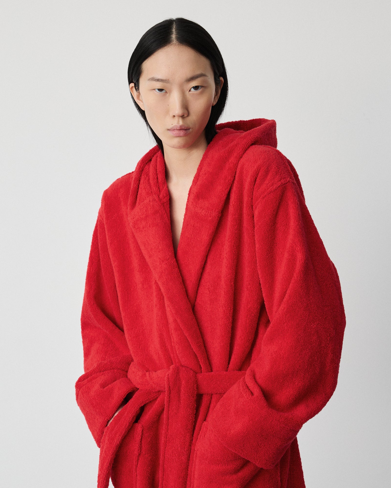 Gelato bathrobe | Goji red Terry