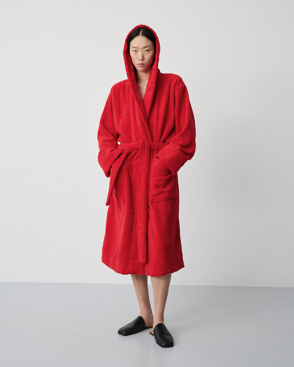 Gelato bathrobe | Goji red Terry