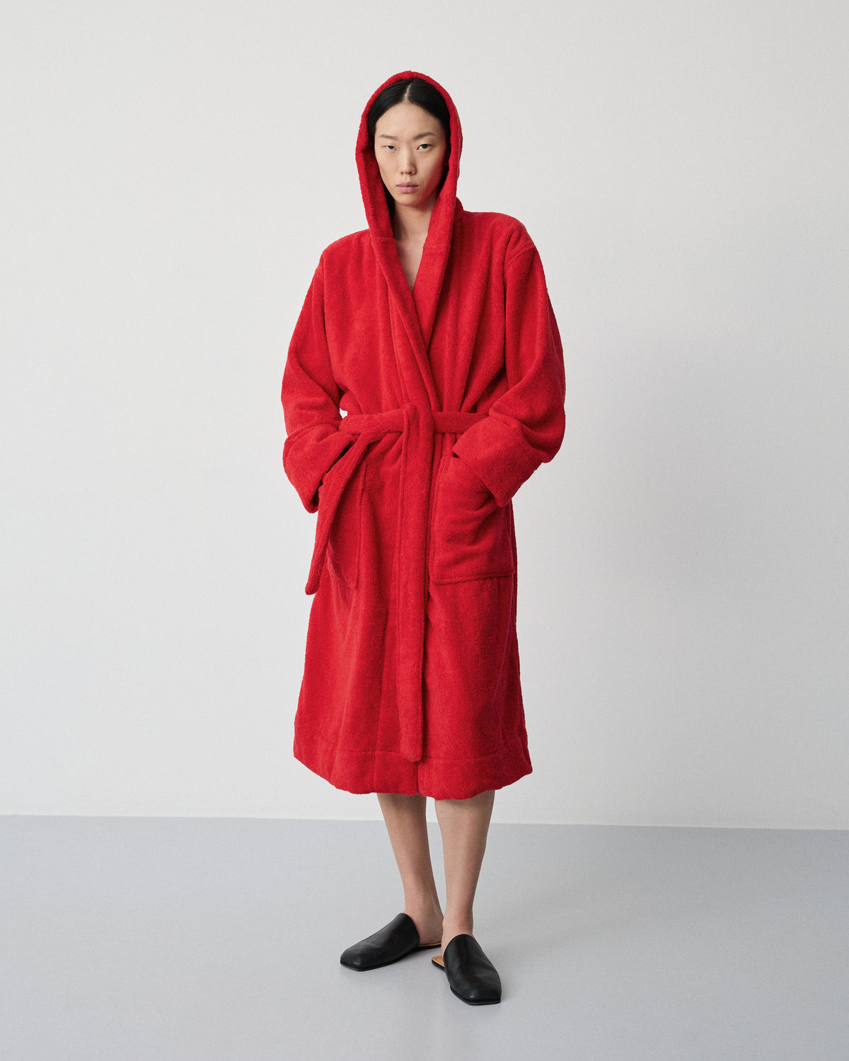 Gelato bathrobe | Goji red Terry