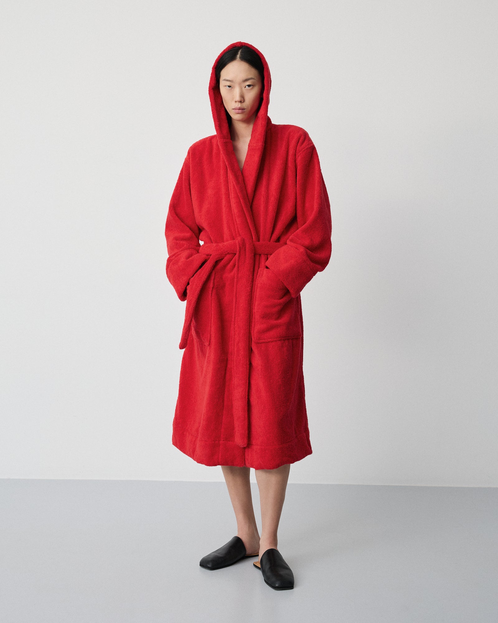 Gelato bathrobe | Goji red Terry