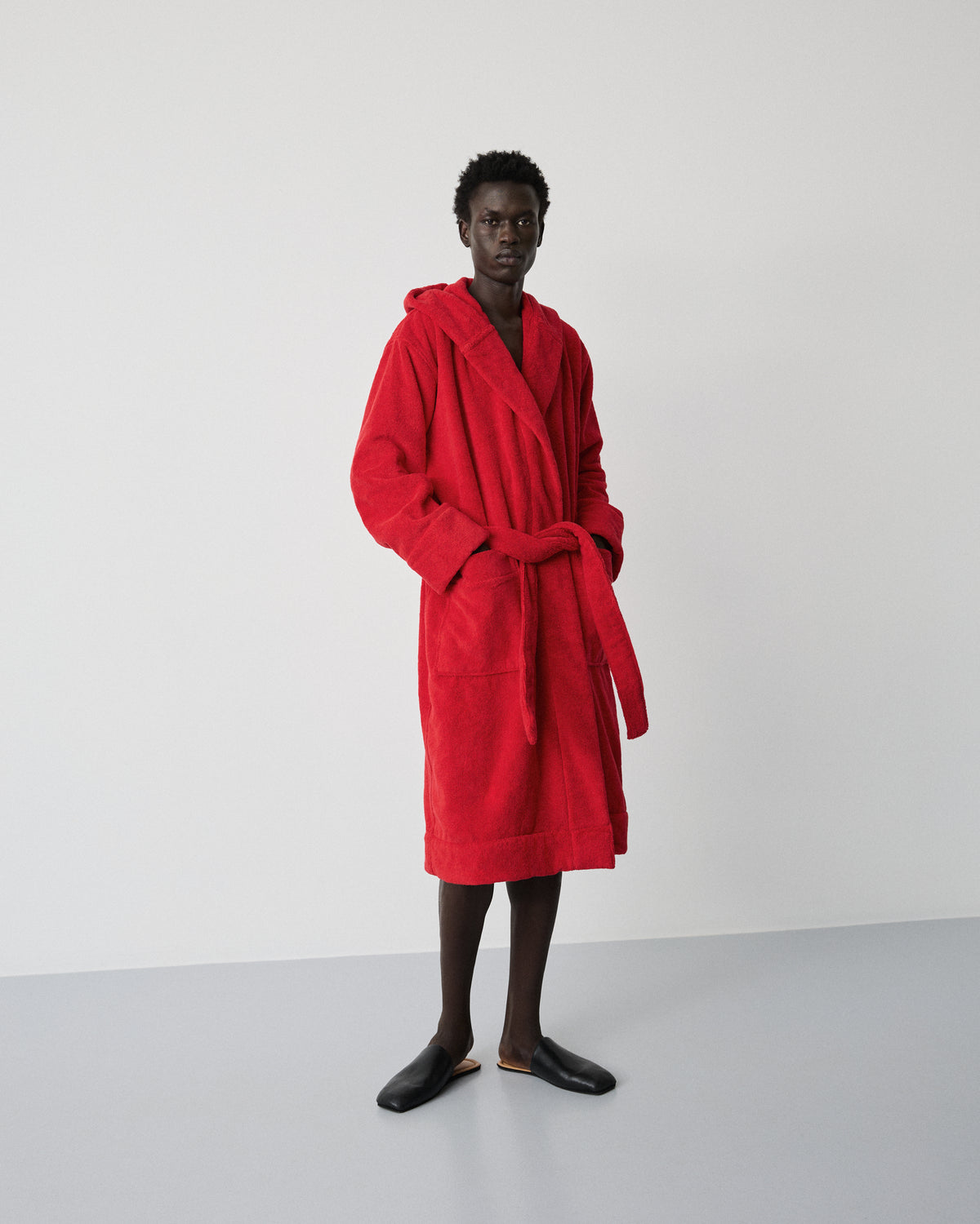 Gelato bathrobe | Goji red Terry