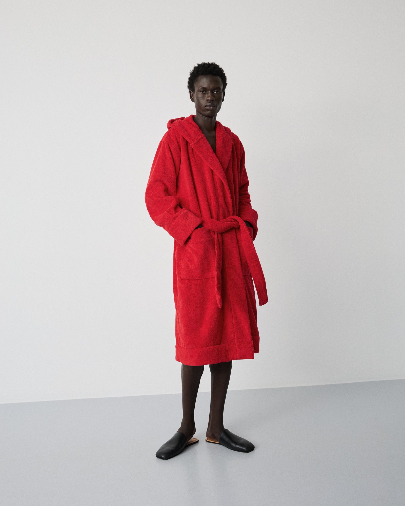 Gelato bathrobe | Goji red Terry