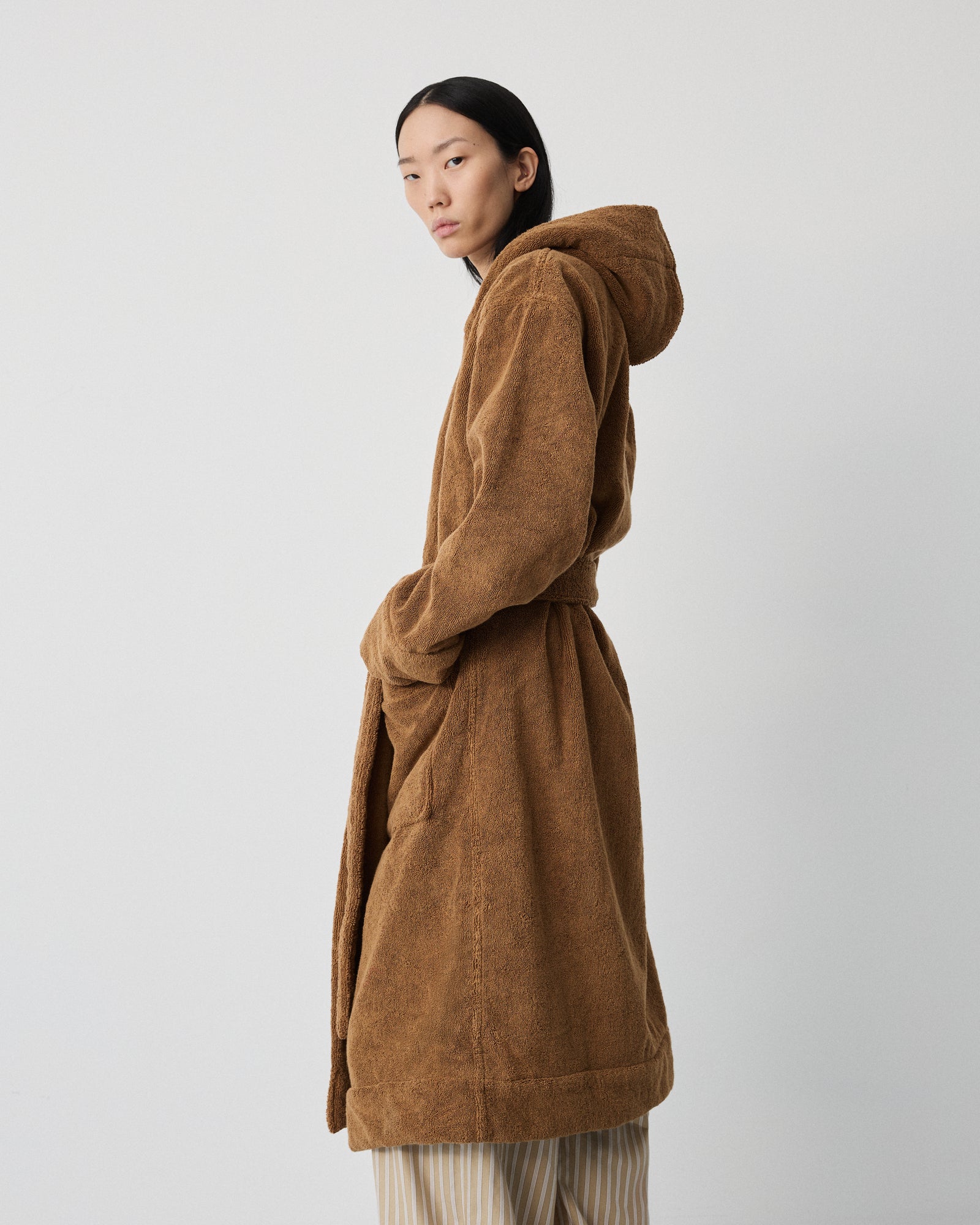 Gelato bathrobe | Nocciola beige Terry