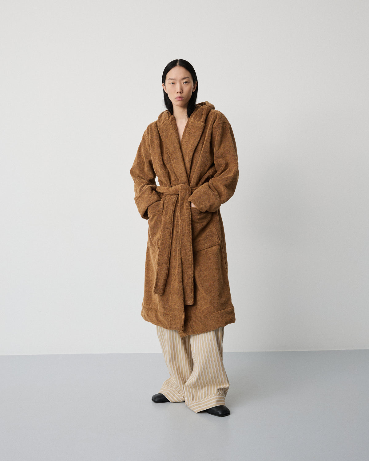 Gelato bathrobe | Nocciola beige Terry