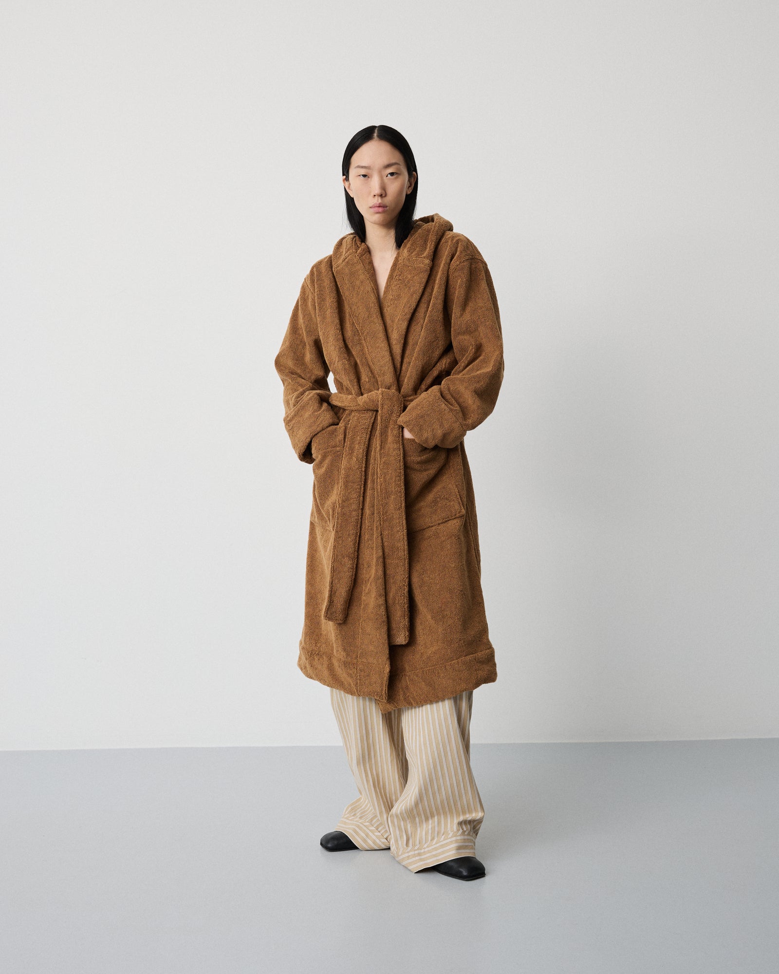 Gelato bathrobe | Nocciola beige Terry