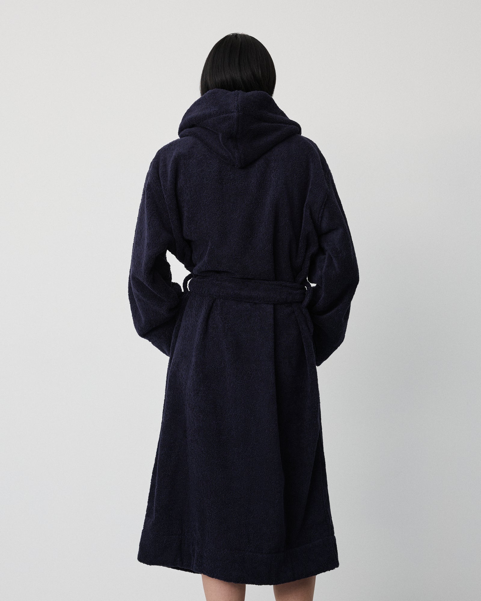 Gelato bathrobe | Sloe blue Terry