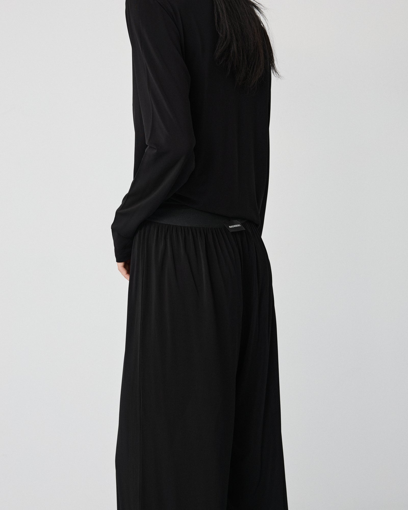Love pants | Sheer black Viscose