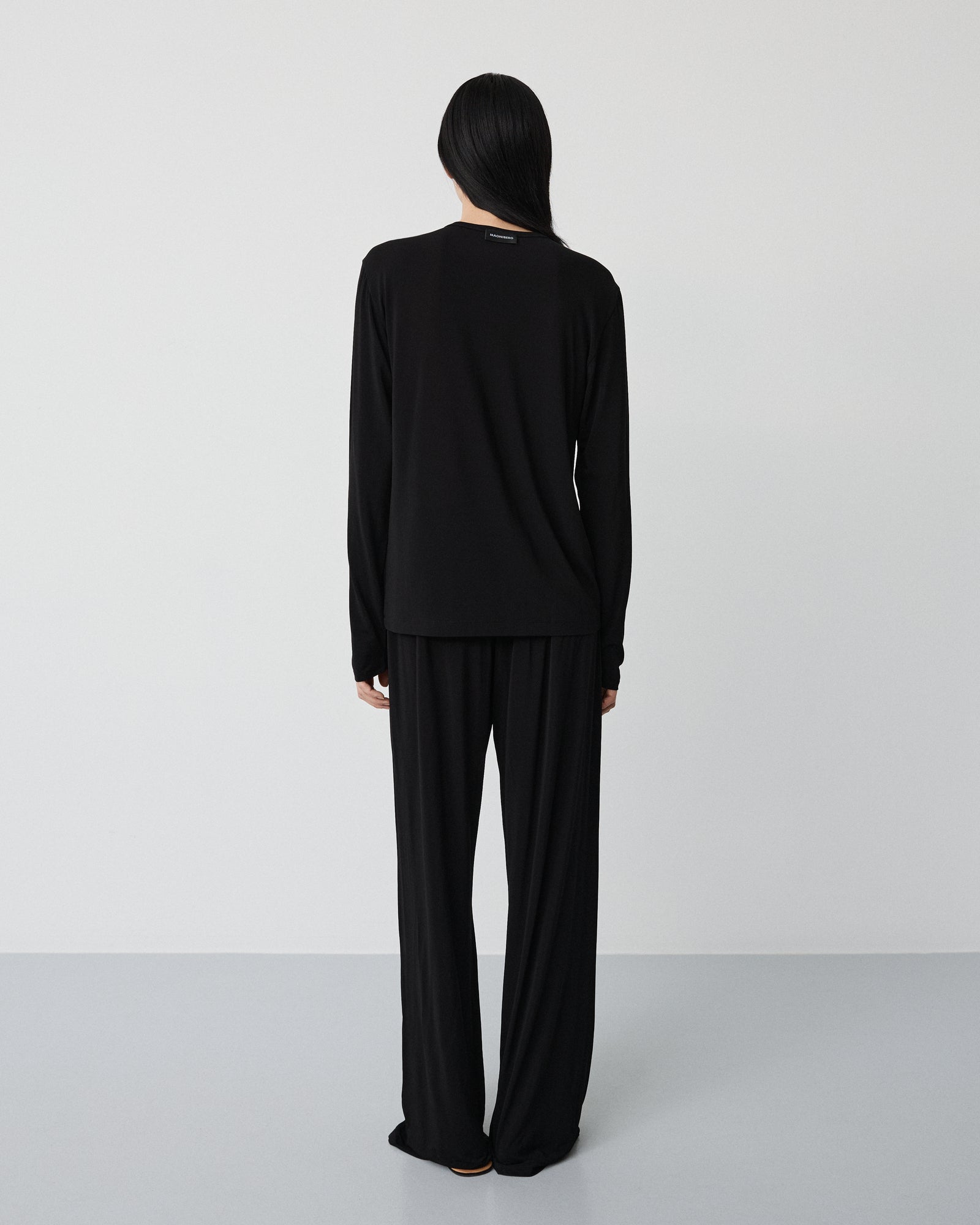 Love pants | Sheer black Viscose