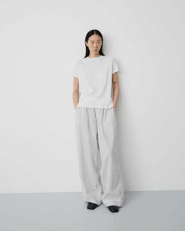 Smooth t-shirt | Washed white Jersey