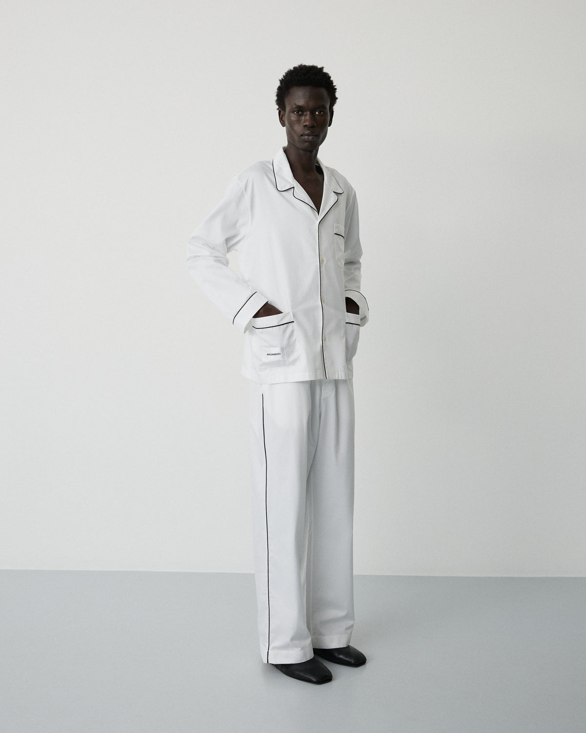 Sorbetto shirt | White Sateen