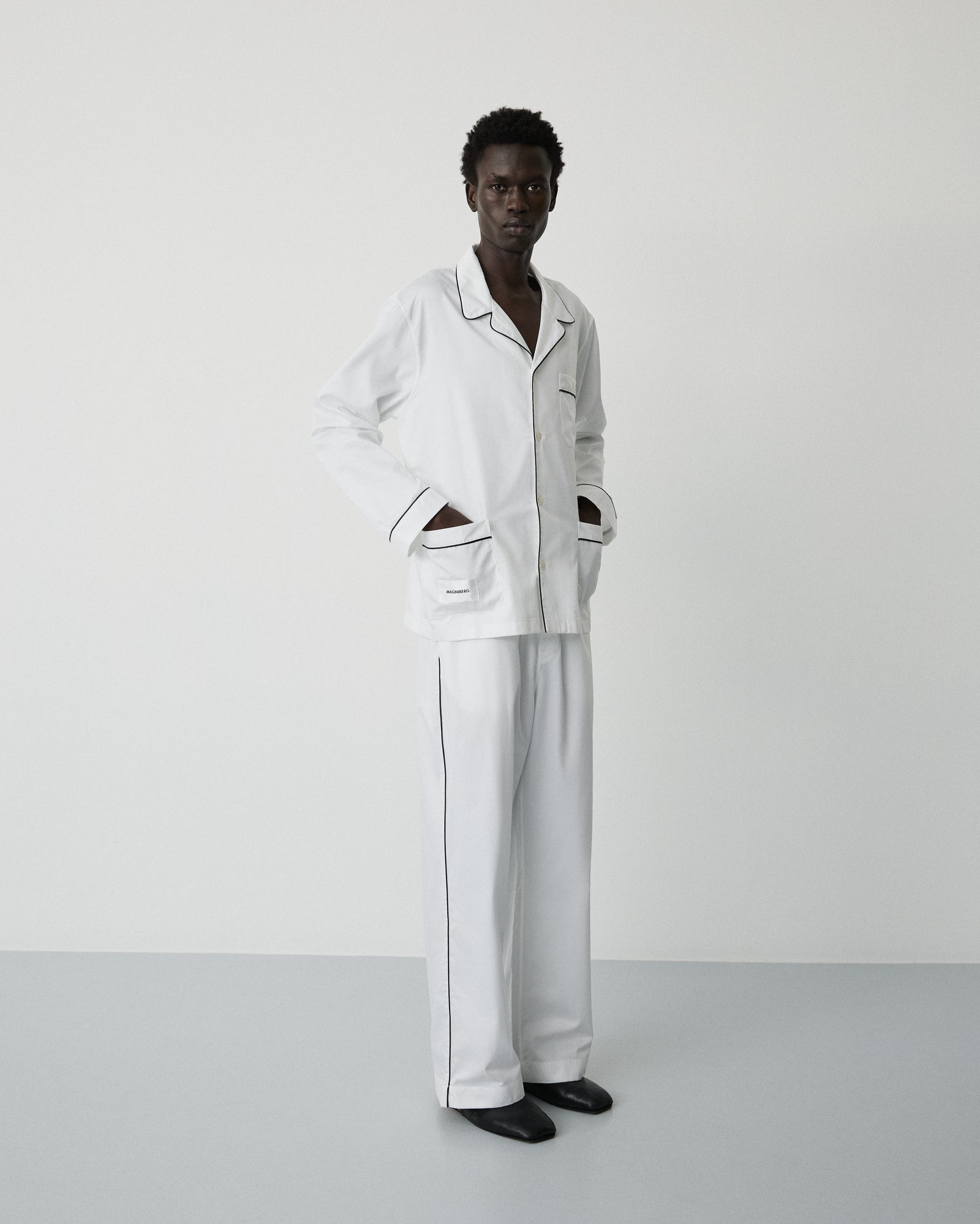 Sorbetto shirt | White Sateen