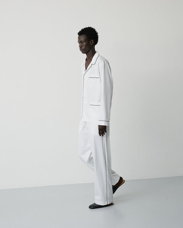 Sorbetto pants | White Sateen