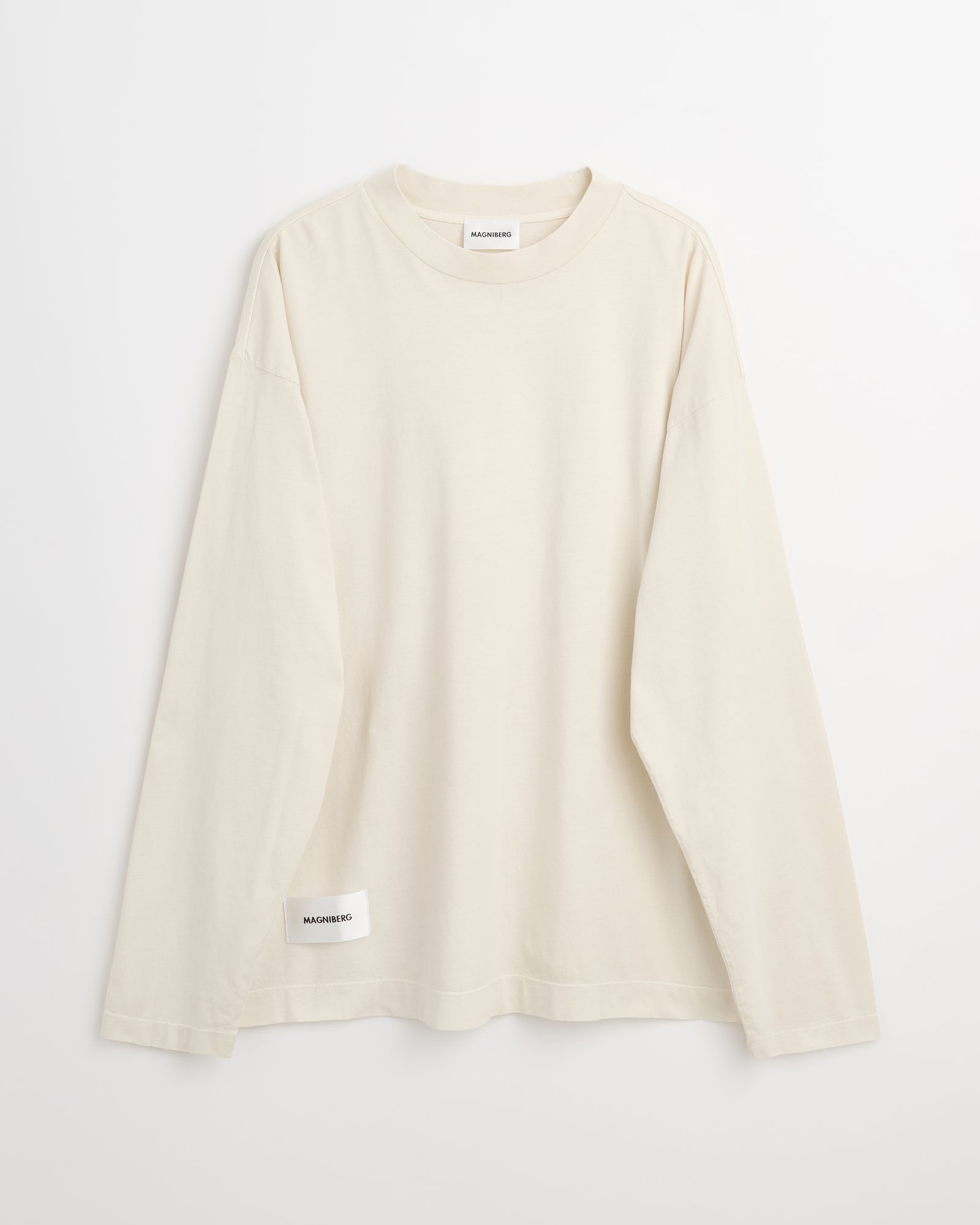 Full long sleeve t-shirt | Washed birch jersey